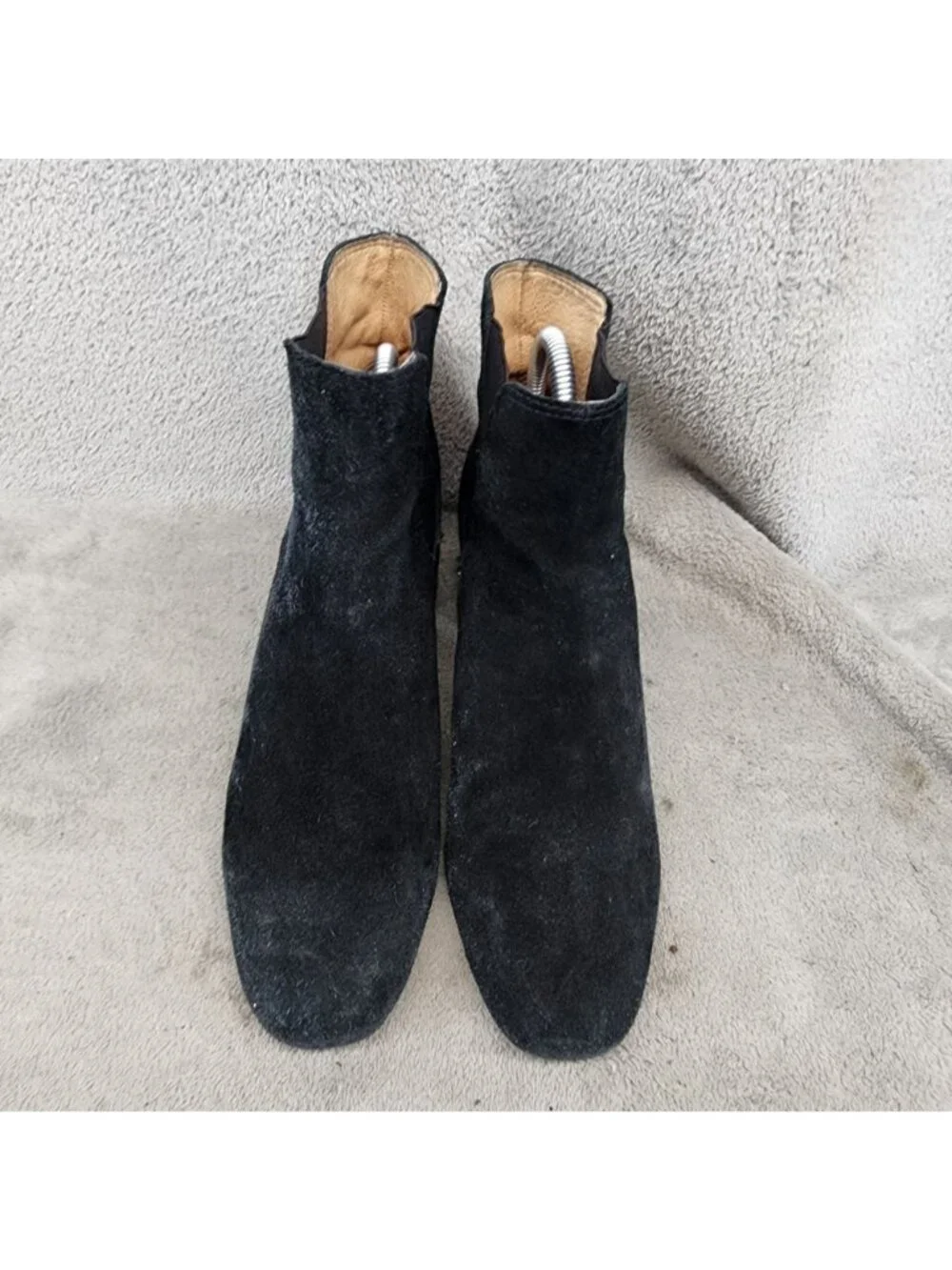 Madewell Shoes Womens Size 8 Walker Black Suede Chelsea Boots *Read*